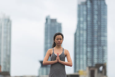 yoga meditation rooftop