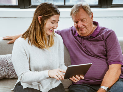 Young & Old Using Technology