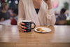 young woman enjoying a coffee break