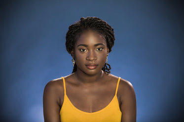 young woman face